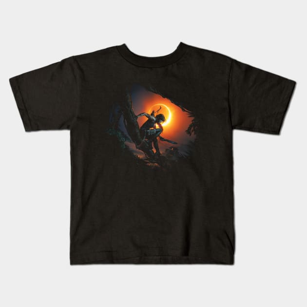 Shadow of the Tomb Raider Kids T-Shirt by Store94